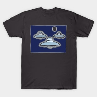 Three Sky Watchers T-Shirt